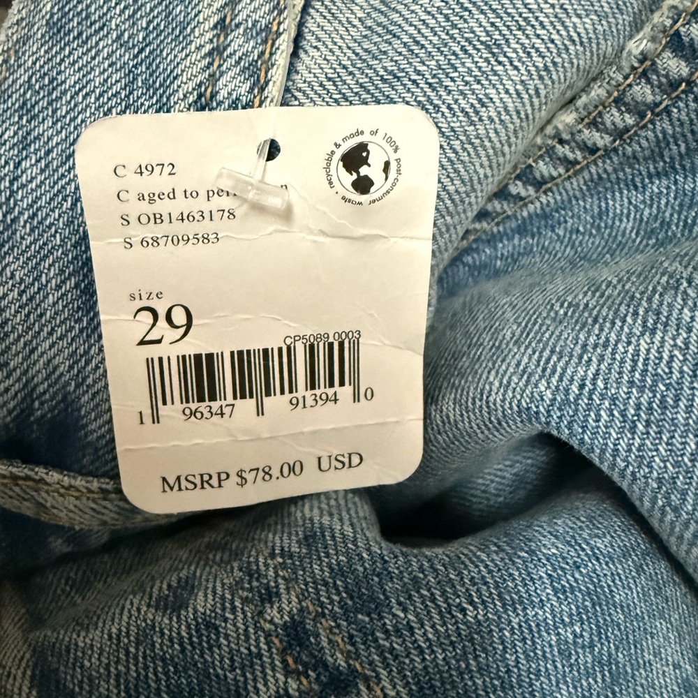 Free people Maggie Mid Rise Straight Leg jeans - Picture 3 of 3